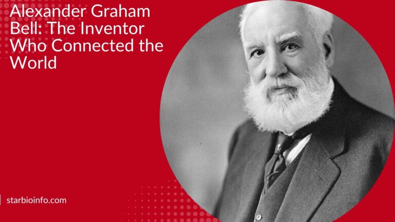 Alexander Graham Bell, the inventor of the telephone and one of history's most influential innovators.
