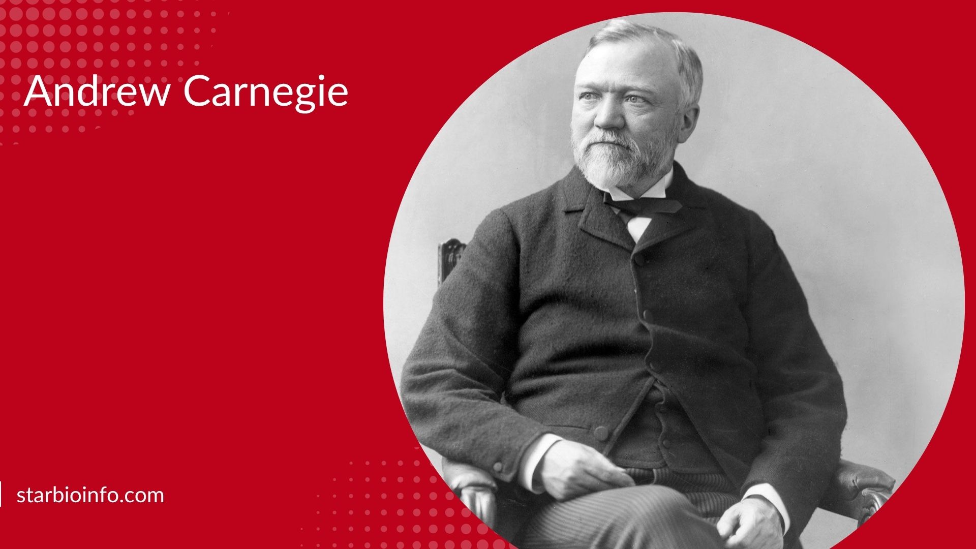 Andrew Carnegie, Scottish-American industrialist and philanthropist, in a historical portrait.