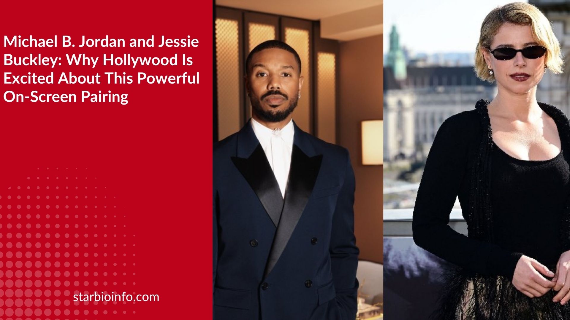Michael B. Jordan and Jessie Buckley