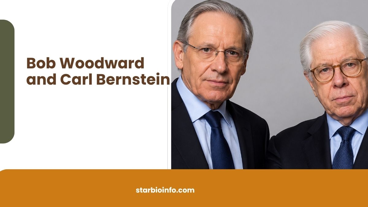 Bob Woodward and Carl Bernstein