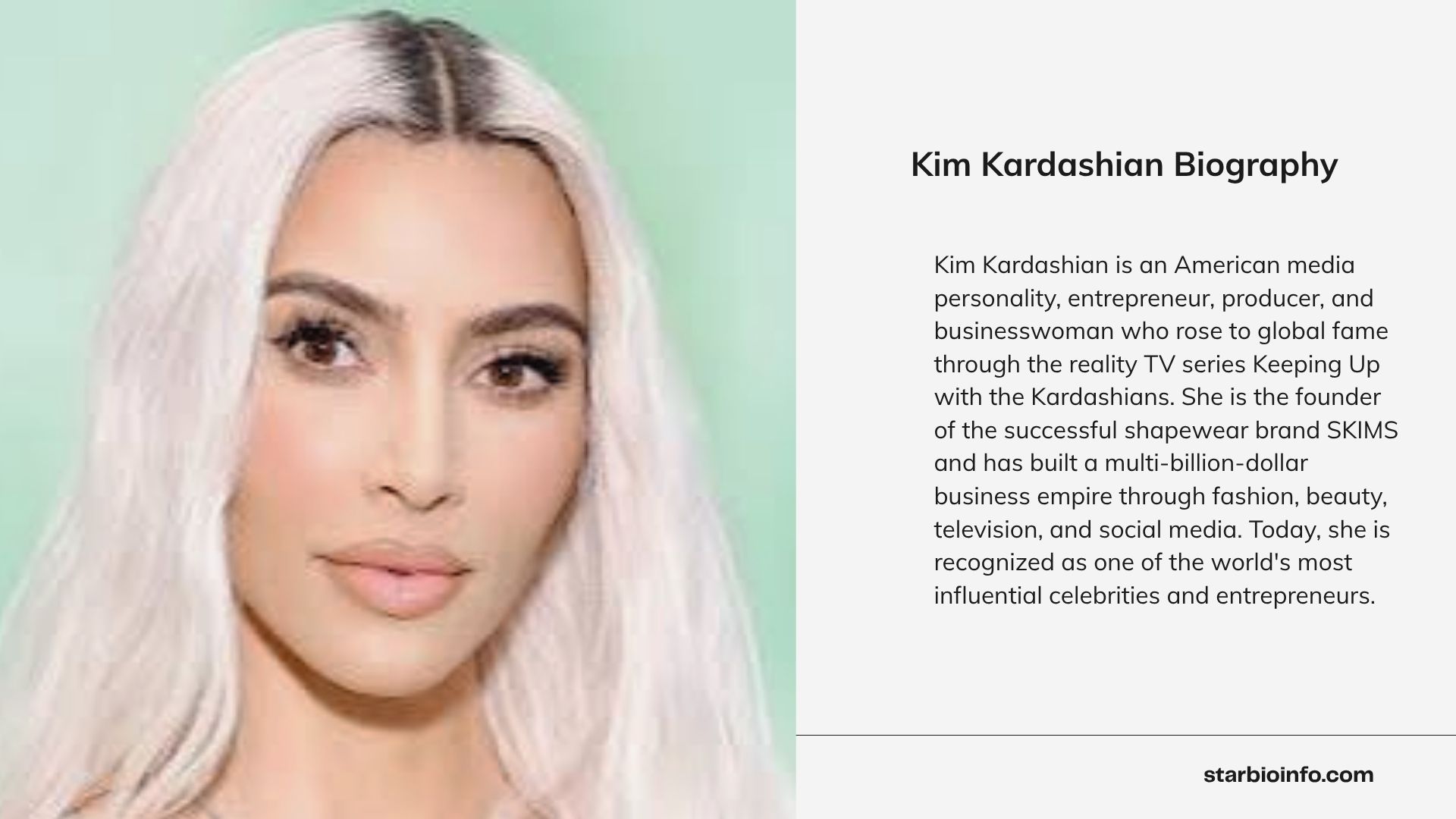 Kim Kardashian Biography: