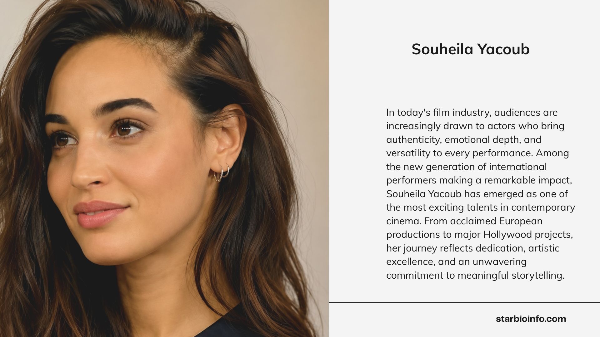 Souheila Yacoub at an international film premiere
