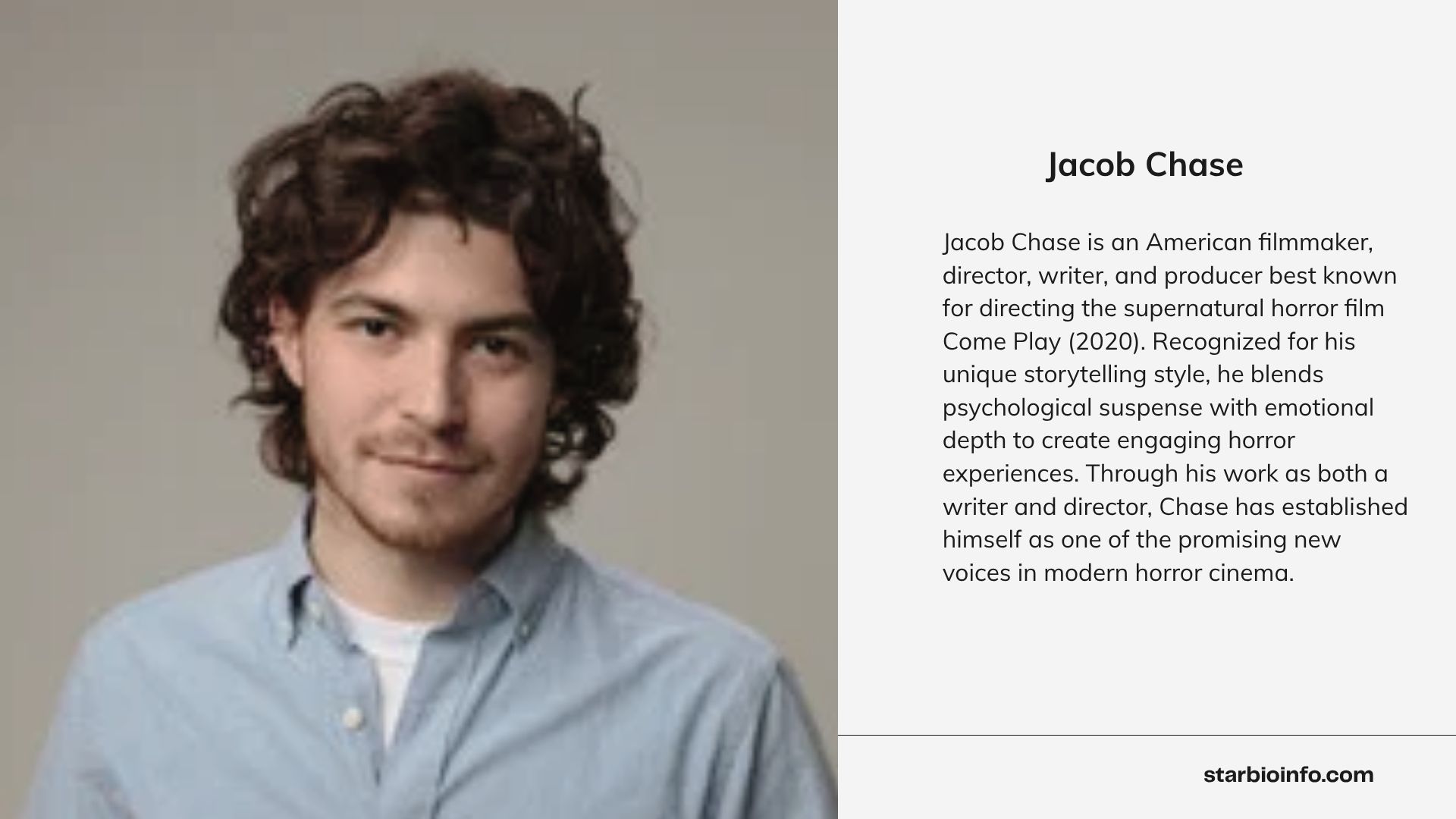 Jacob Chase at a film premiere or movie event.